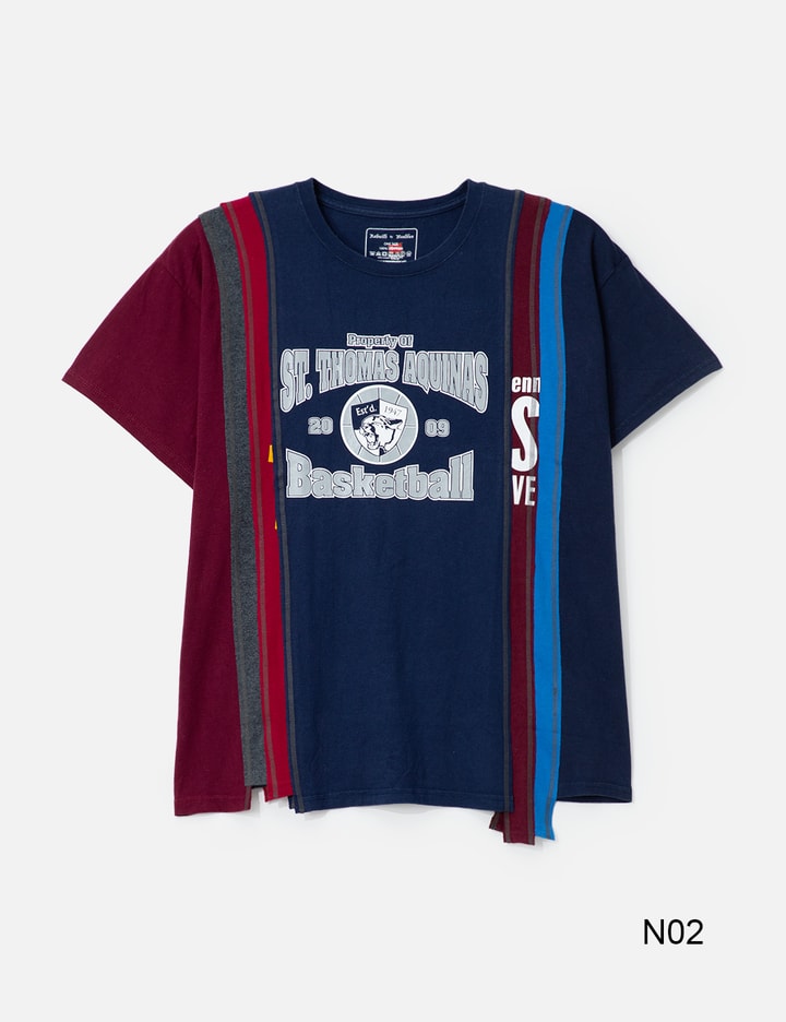 7 Cut Wide T-Shirt - College