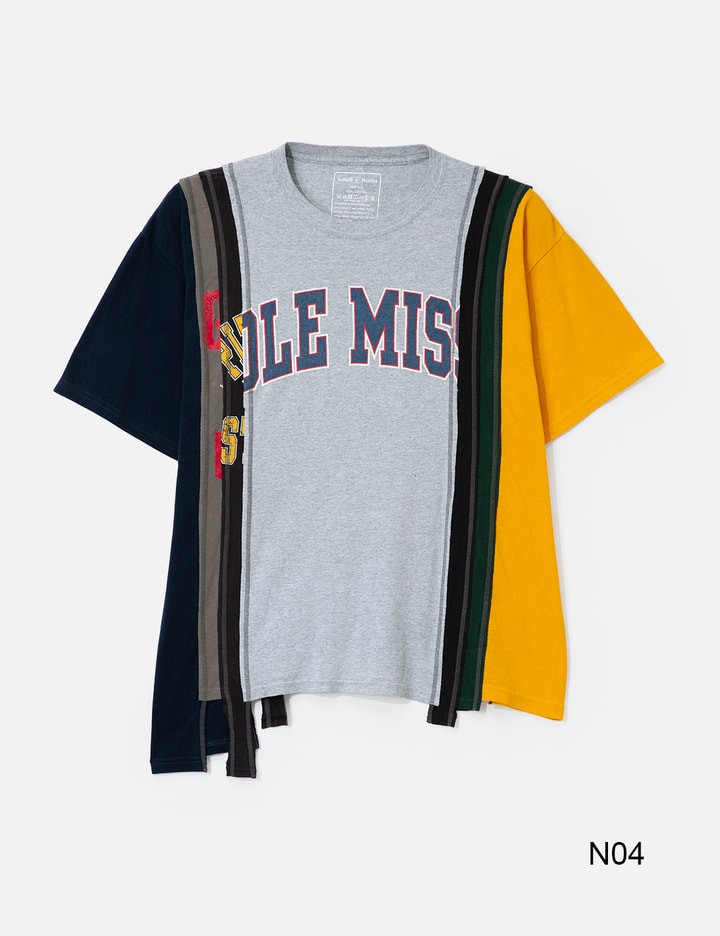 7 Cut Wide T-Shirt - College