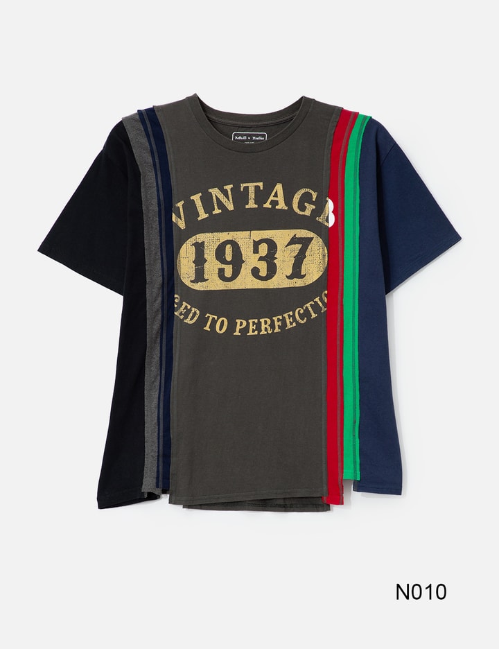 7 Cut Wide T-Shirt - College