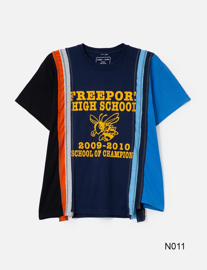 7 Cut Wide T-Shirt - College