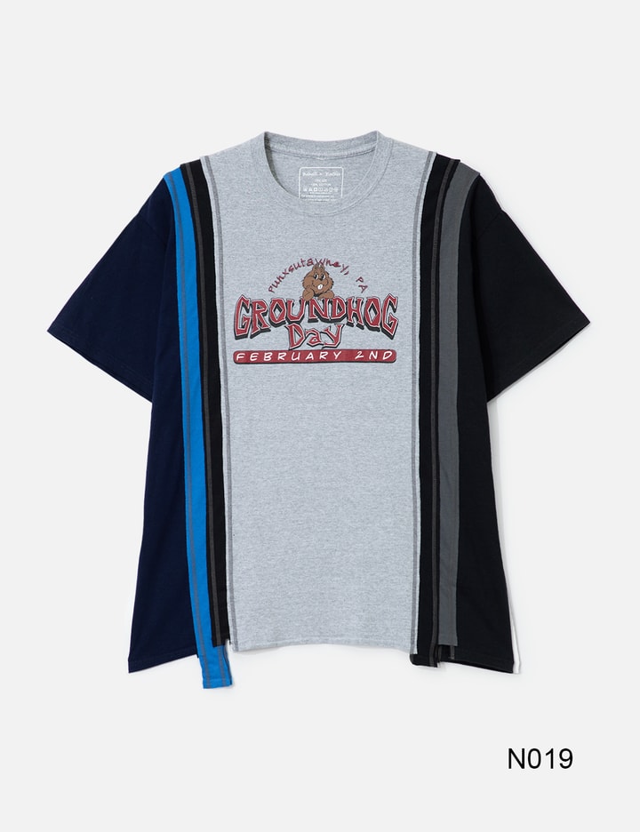 7 Cut Wide T-Shirt - College