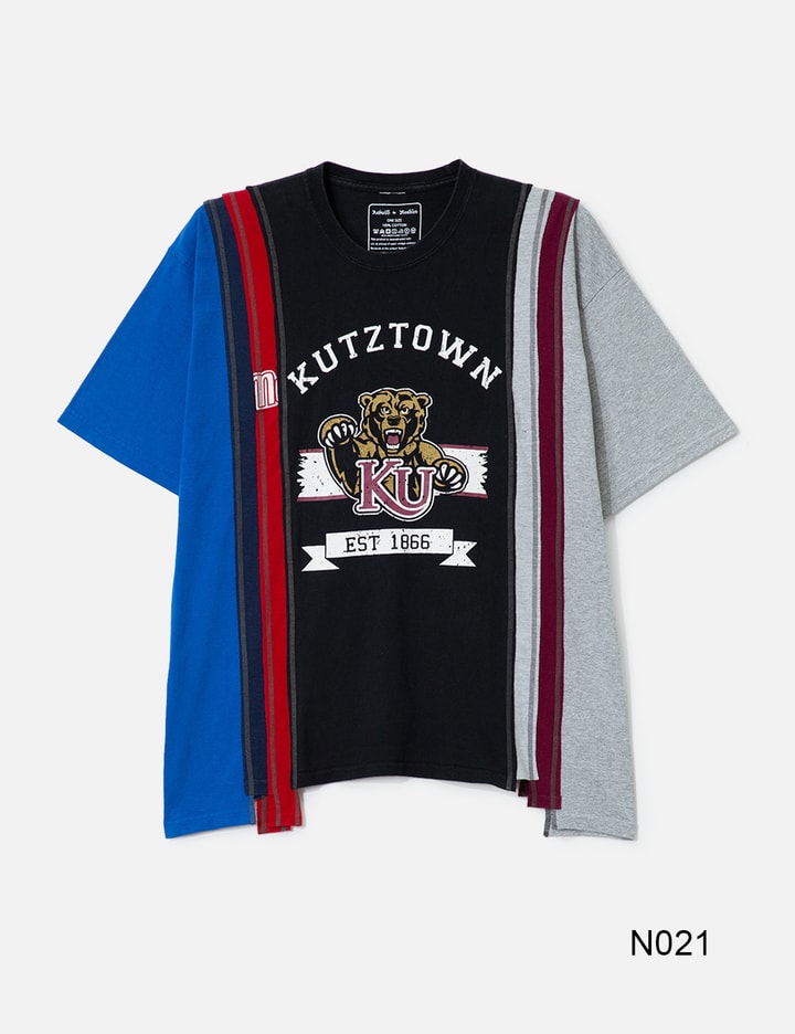 7 Cut Wide T-Shirt - College