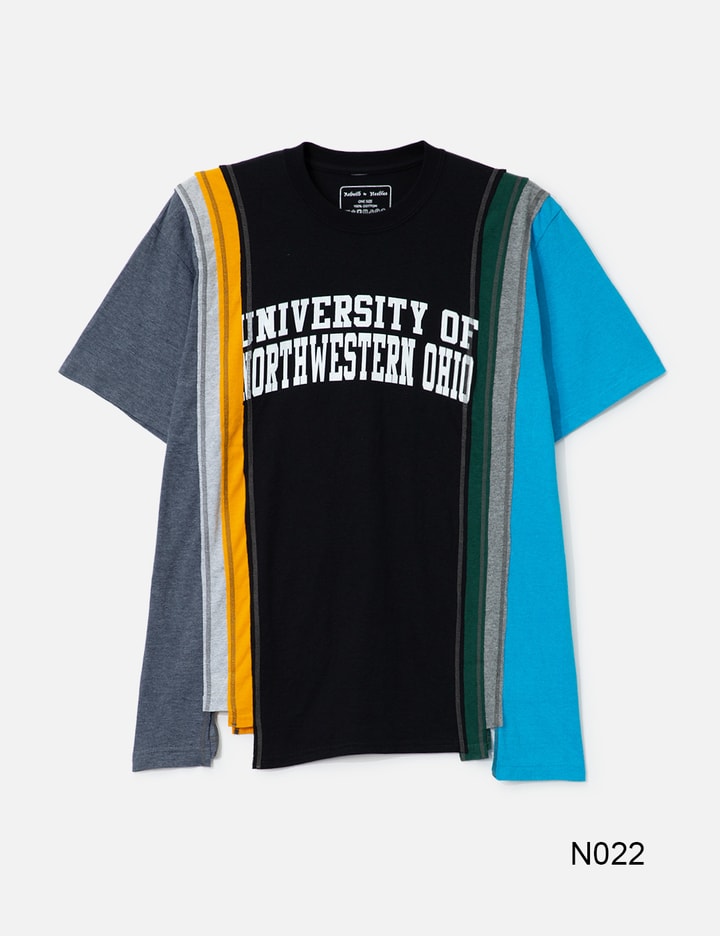 7 Cut Wide T-Shirt - College