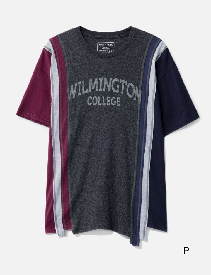 7 Cuts Wide Tee - College