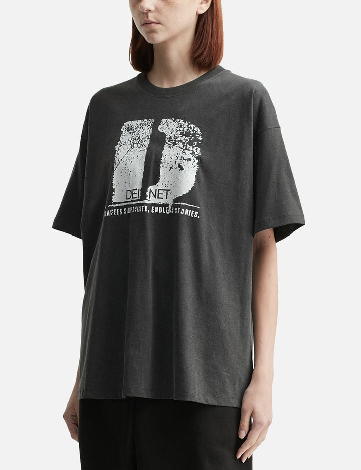 D Accent Crack Logo T-shirts