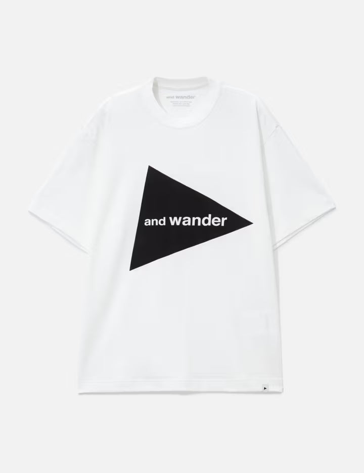 And Wander Big Logo Short Sleeves T-Shirt
