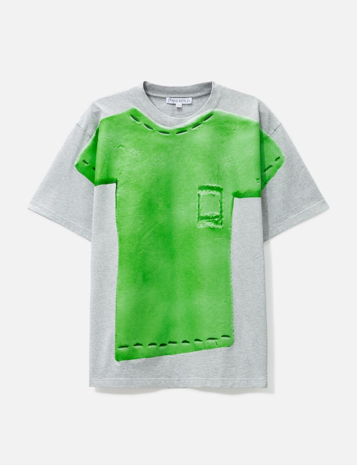 CLAY TROMPE L'OEIL PRINT T-SHIRT