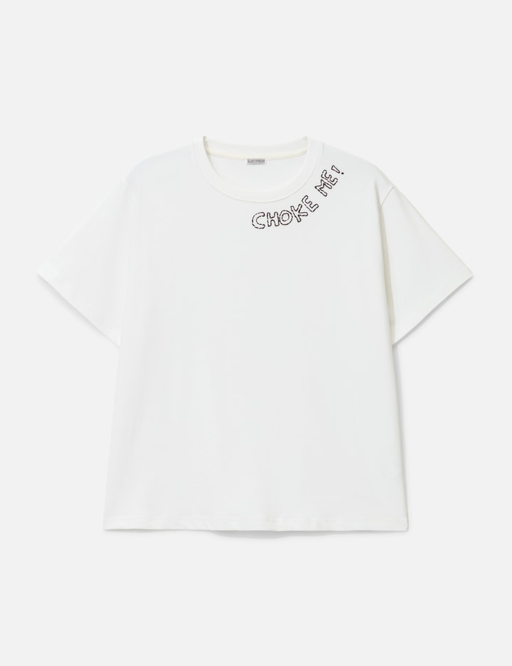 White Choke Me T-shirt