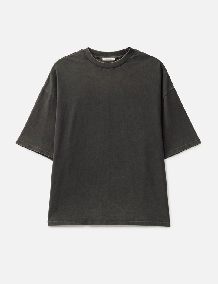 Heavy Boxy Tee  Washed Black