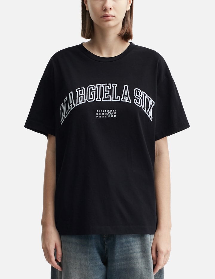 Varsity print T-shirt