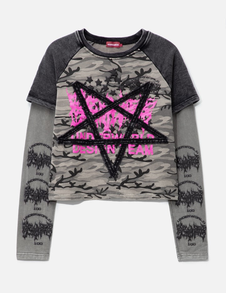 UWDT Pent Patch Camo Long Sleeve T-shirt