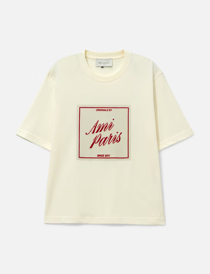 Ami Paris Heritage Print T-Shirt