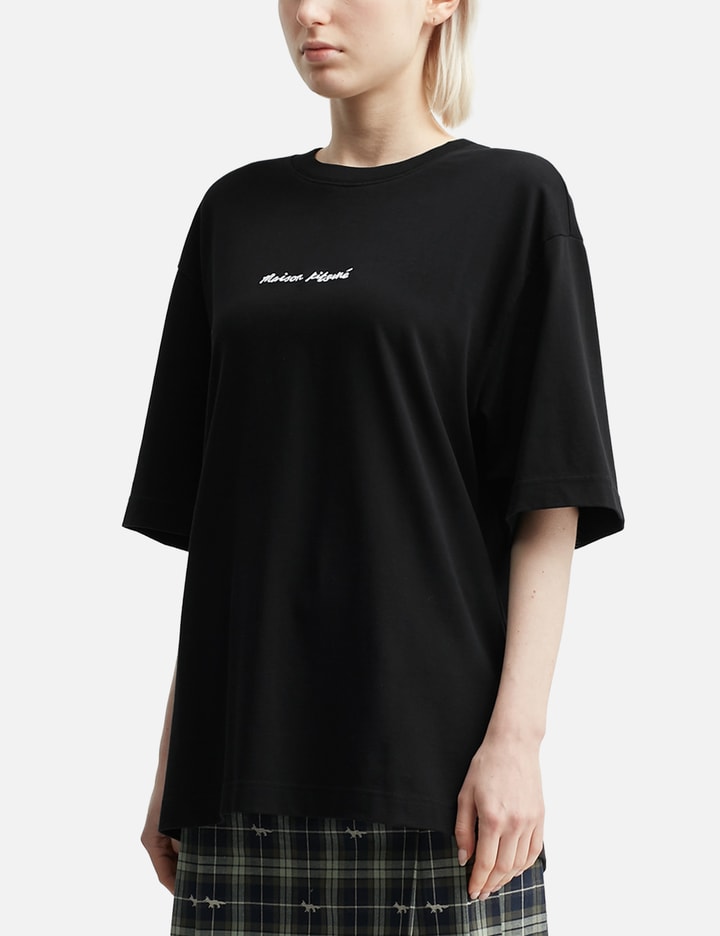 MAISON KITSUNE EMBROIDERY OVERSIZE TEE-SHIRT