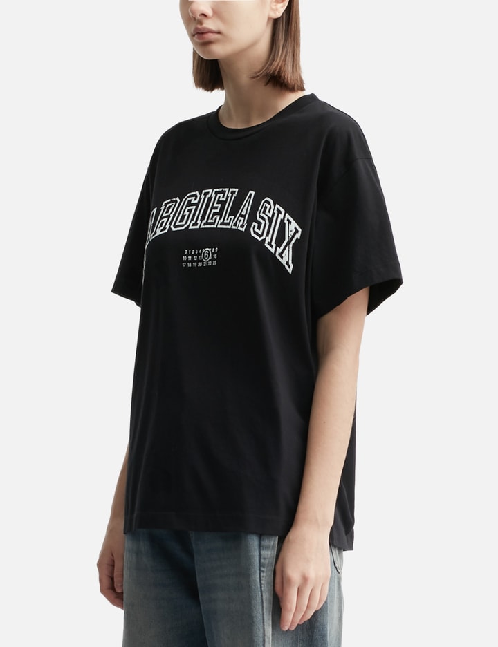 Varsity print T-shirt