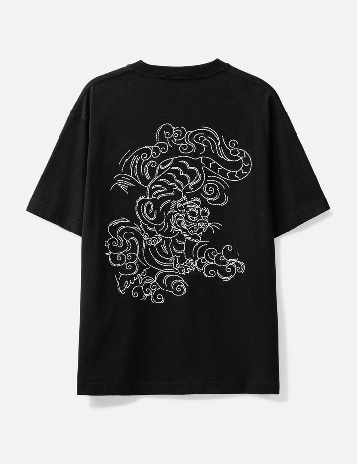 'Kenzo Star Tiger' Oversized Embroidered T-shirt