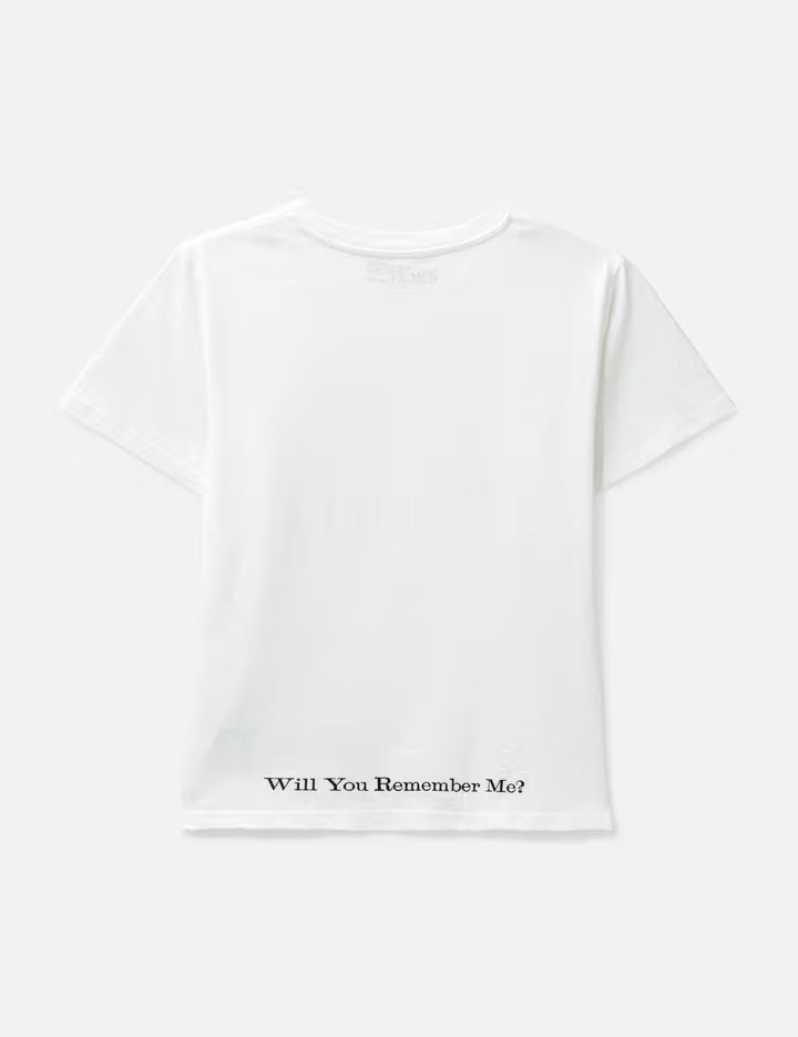 "Caspian" Ghost Fitted T-Shirt In White