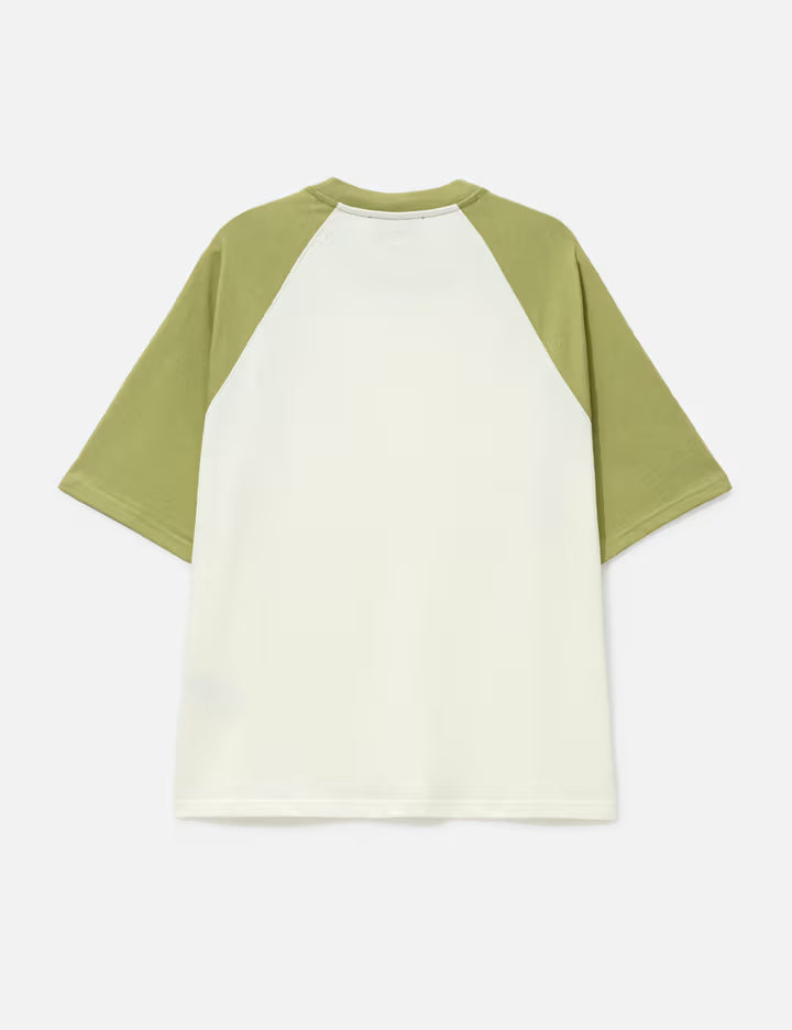 Ami De Coeur Two Tone Thick Cotton Jersey T-shirt