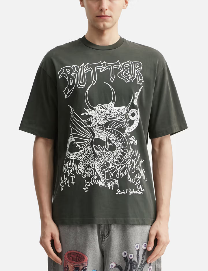 Butter Goods X Daniel Johnston Dragon T-Shirt