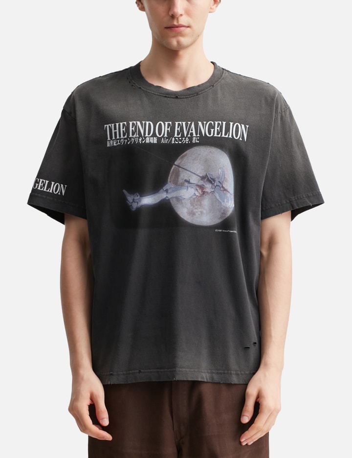 Neon Genesis Evangelion x Protocol-Index Overdyed Vintage Mass Production Evangelion T-shirts