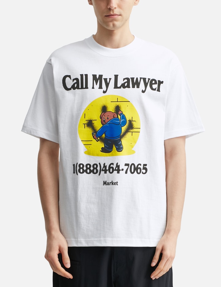 Market x Smiley Call My Lawyer Bear T-Shirt