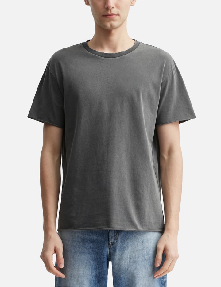 Garment Dyed Raw Edge T-shirt