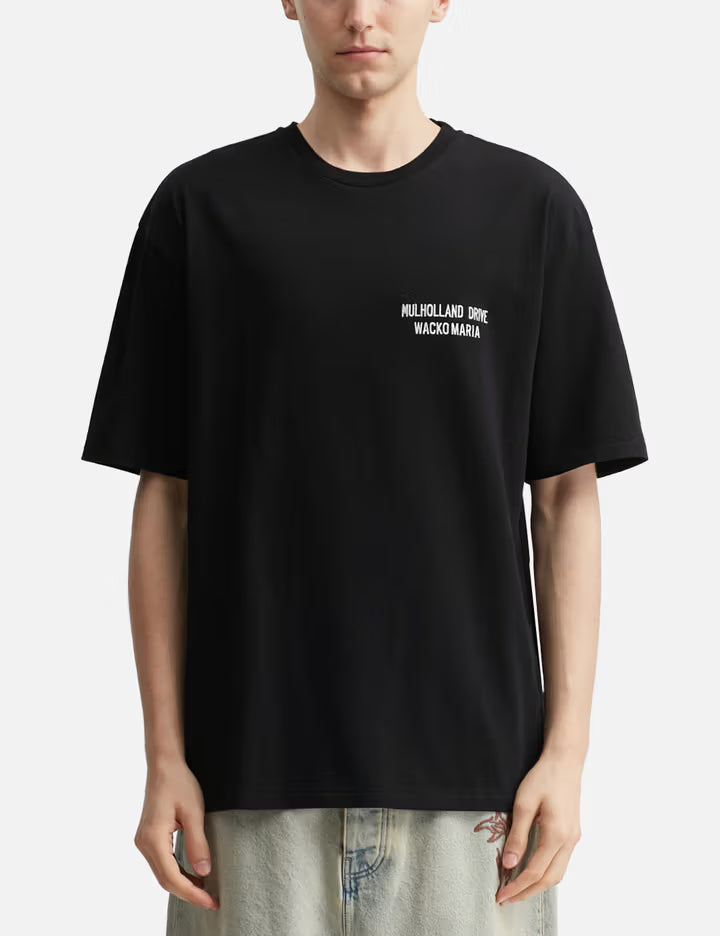 Mulholland Drive / Washed Heavy Weight Crewneck T-Shirt
