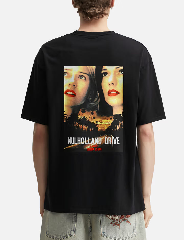 Mulholland Drive / Washed Heavy Weight Crewneck T-Shirt