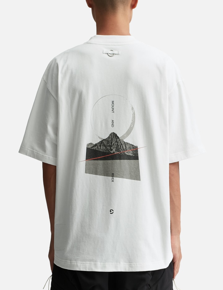 GOOPiMADE®  M005-i “Crescent-G” Graphic T-Shirt