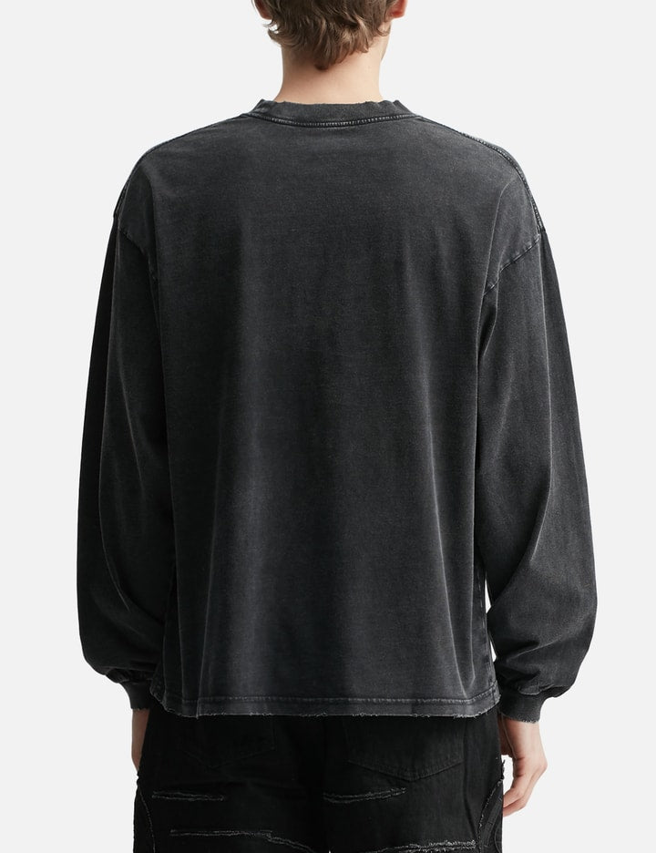 SHELTER "Logo" Washed Long Sleeve Tee
