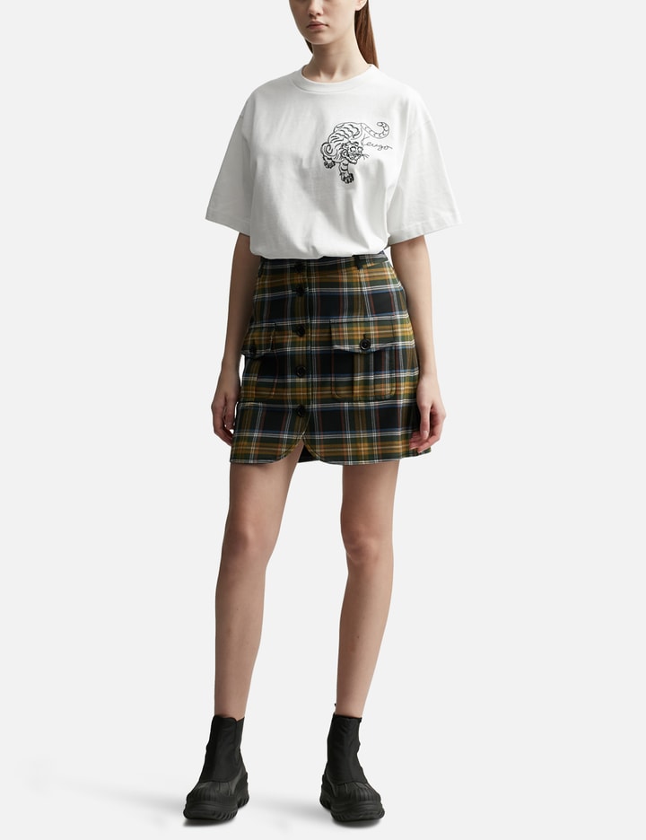 'Kenzo Star Tiger' Oversized Embroidered T-shirt