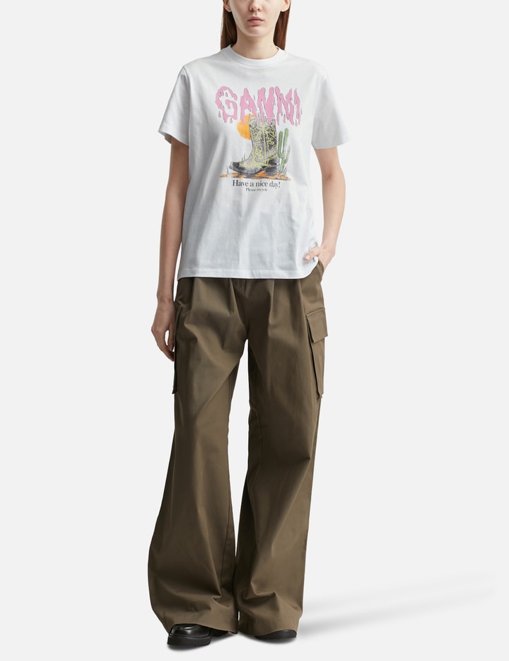 Western Boot Print T-Shirt