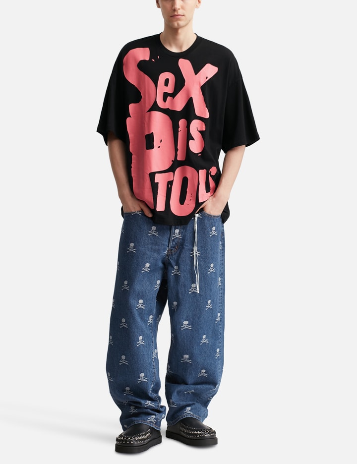 Mastermind World x Sex Pistols Logo Boxy Fit Short Sleeves T-shirt