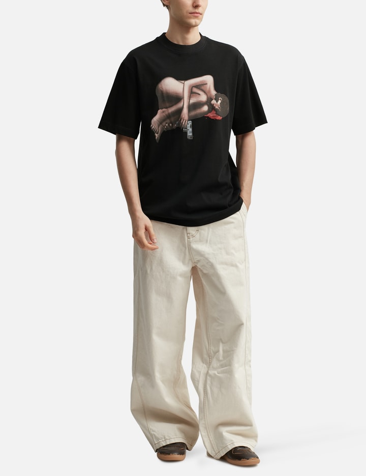 Naked Loner Black T-Shirt