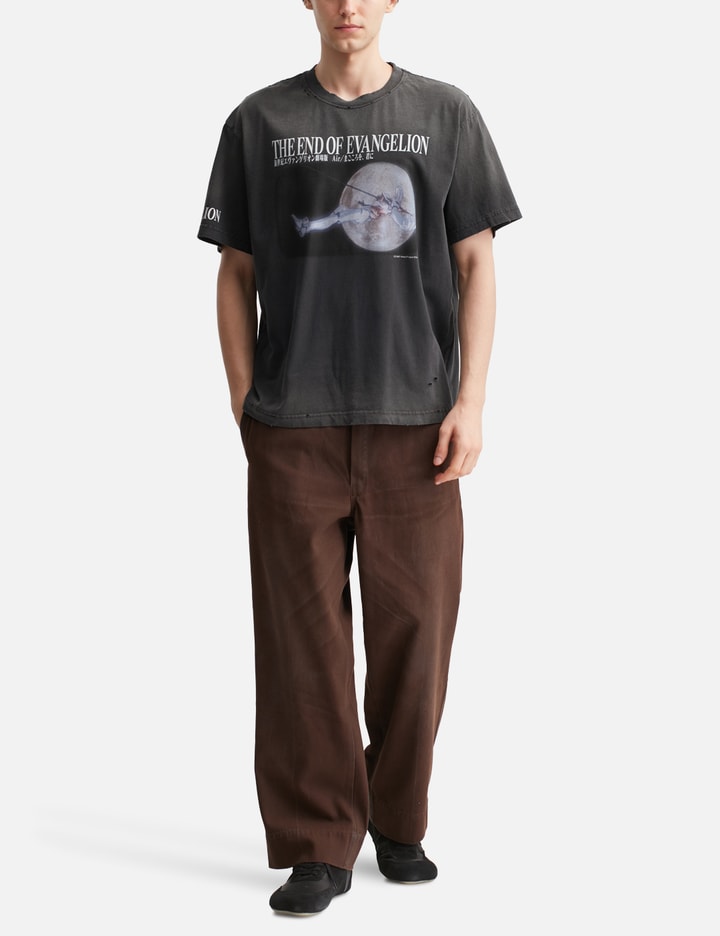 Neon Genesis Evangelion x Protocol-Index Overdyed Vintage Mass Production Evangelion T-shirts