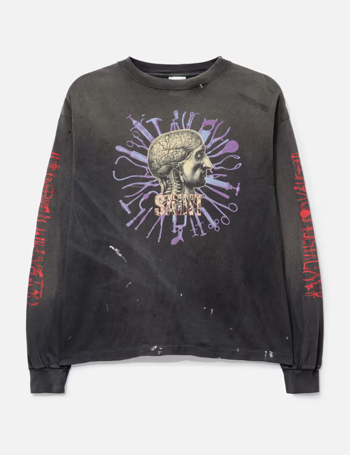 Head Long Sleeve T-Shirt