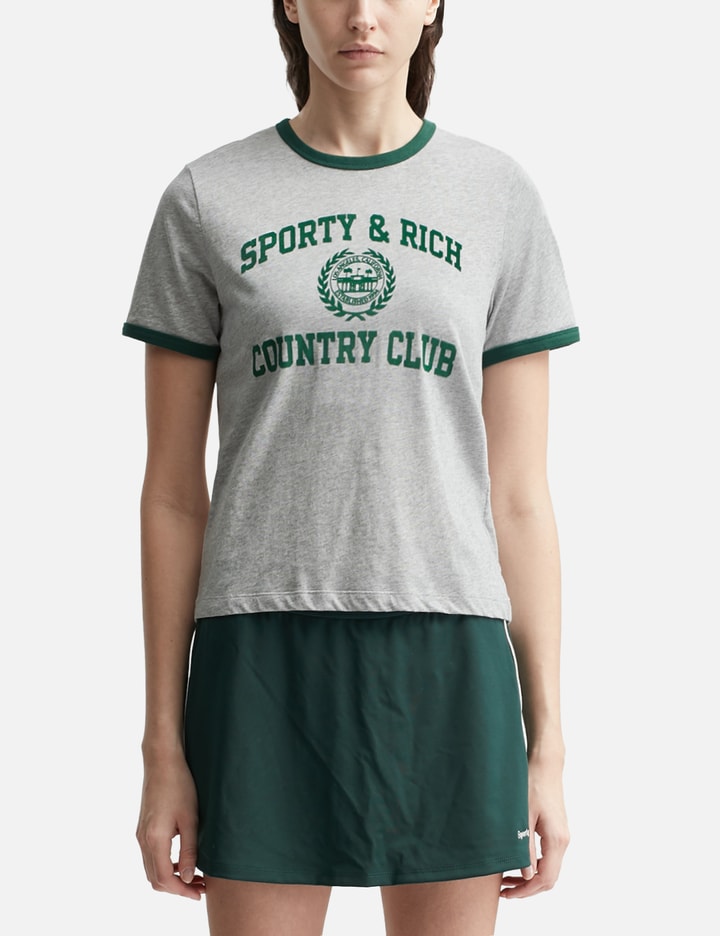 Varsity Crest Ringer T-Shirt