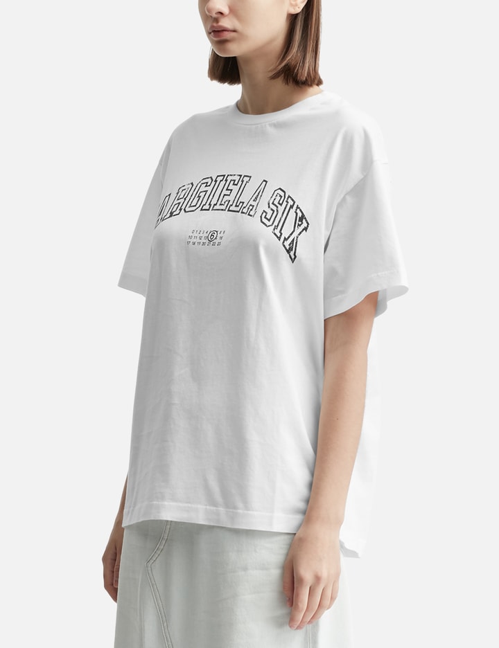 Varsity print T-shirt