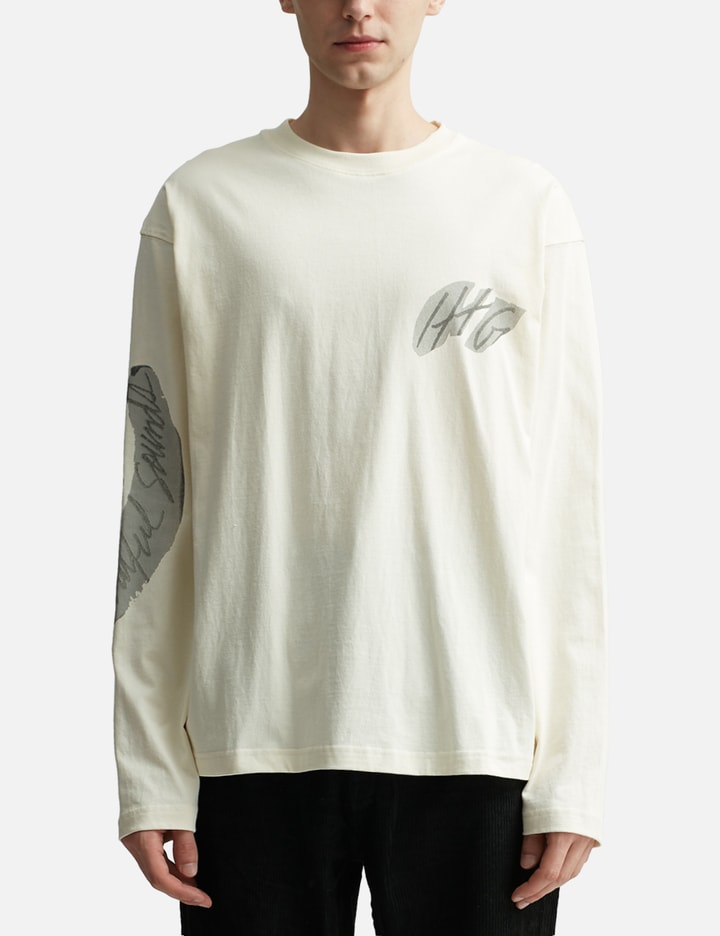 Long Sleeve Music Collage T-shirt