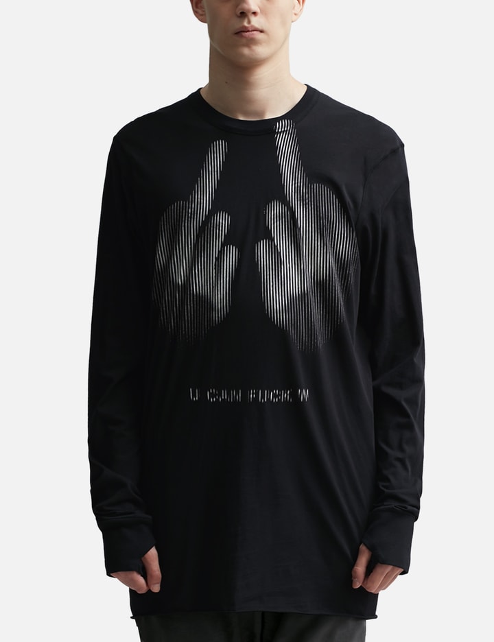 TS5 F1101 Middlefinger Long Sleeve T-shirt