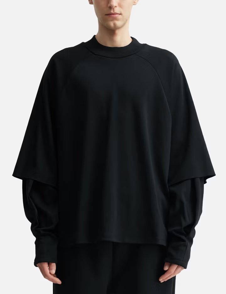 Raglan Layered Long Sleeve T-Shirt