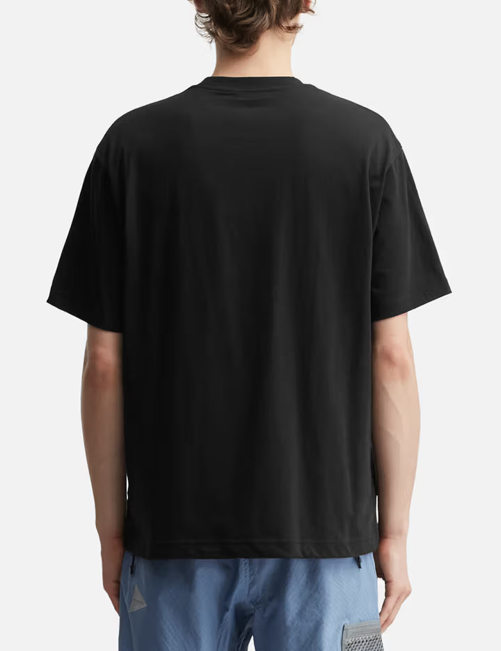 And Wander Big Logo Short Sleeves T-Shirt