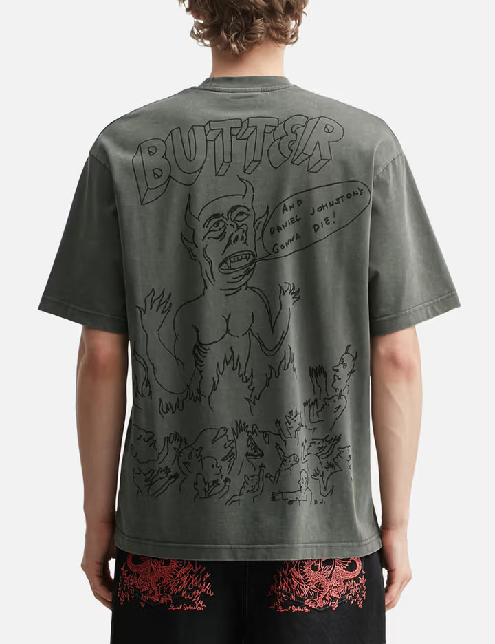 Butter Goods X Daniel Johnston Satan T-Shirt