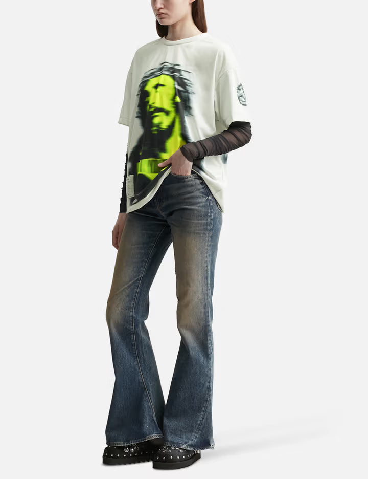 Trompe L'Oeil Blurry T-Shirt