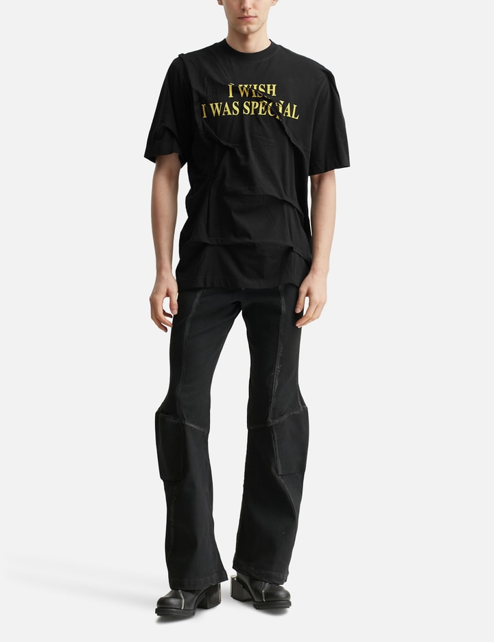 "IWIWS" Black T-Shirt