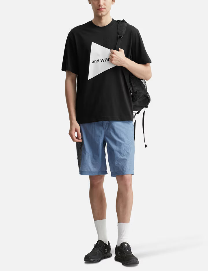 And Wander Big Logo Short Sleeves T-Shirt