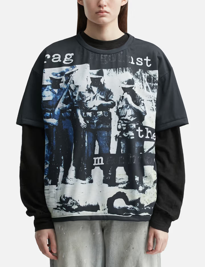 Trompe L'Oeil Scratch T-Shirt