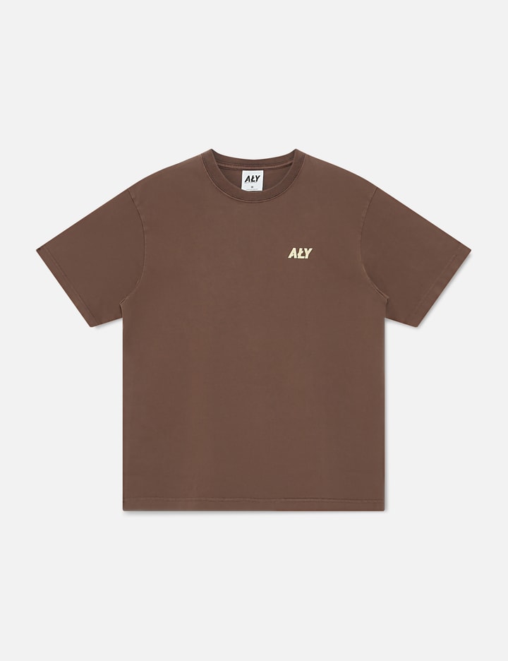 "Aly Logo Brown" T-shirt