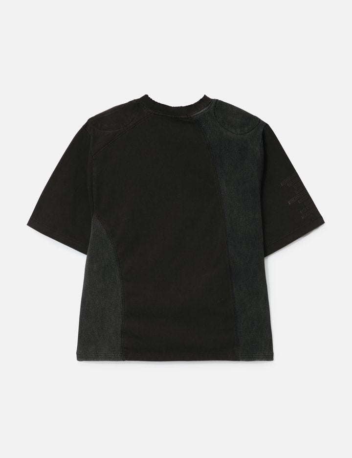 Paneled Padded Washed T-Shirt