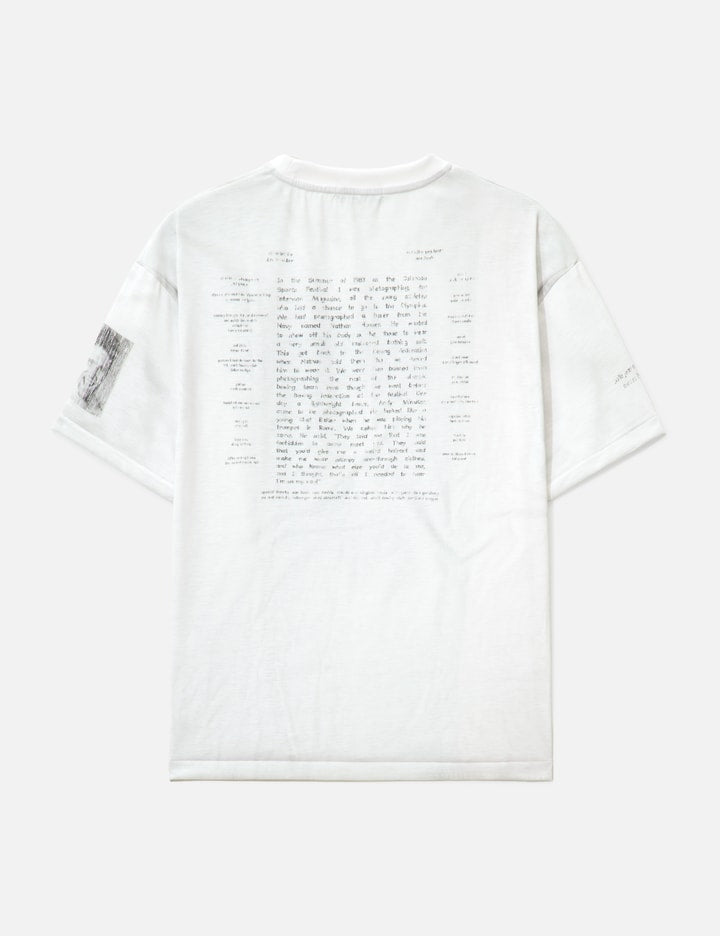 Short Sleeve Trompe L'oeil Scratch T-shirt
