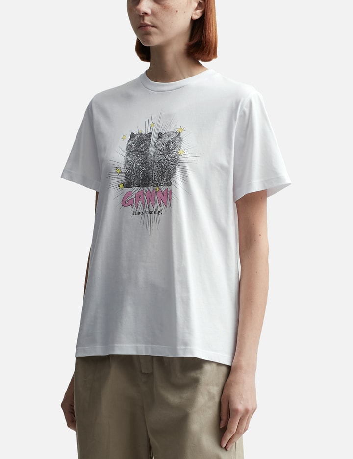 Basic Jersey Kittens Relaxed T-shirt